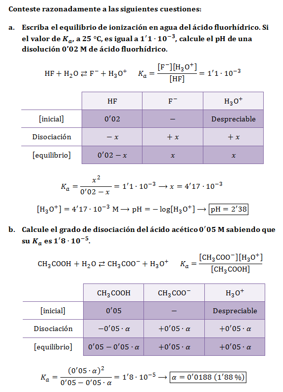 Selectividad: Soluciones PAU Química (Septiembre de 2015 Castilla y León) (5/6)